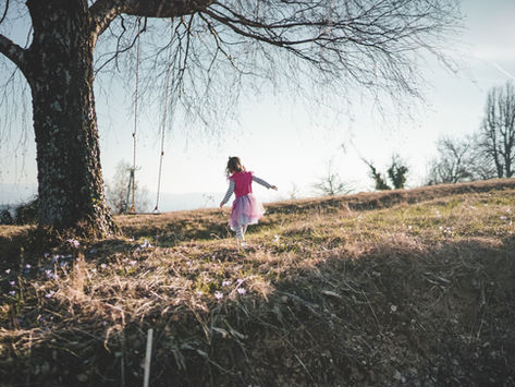 9. As a Child