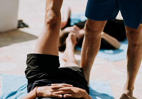 Yoga og åndedræt for mænd.