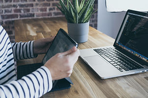 A tablet running a TCEQ-approved, on-demand continuing education course from H2Online Training