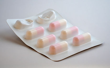 packet of pain relief pills
