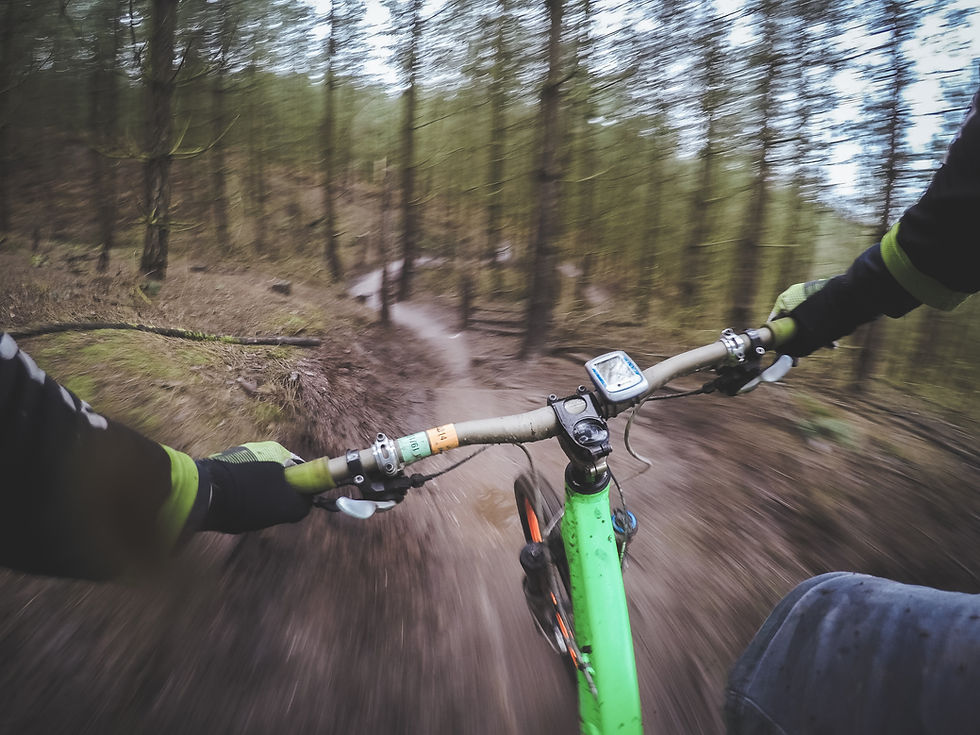 Eco Therapy - Biking on Santos Trail