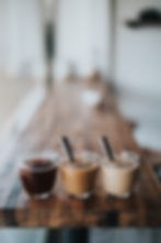 best cafes in west Asheville - coffees