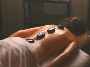 Hot stone massage Red Deer at Serenity Therapy Lounge with Rachelle Klassen RMT