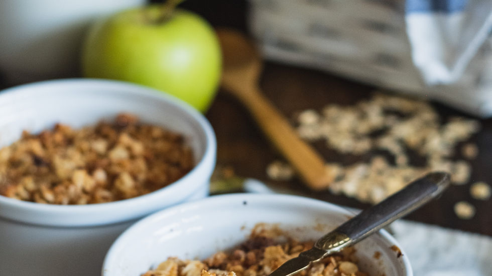 Apple Pecan Oat Bowl