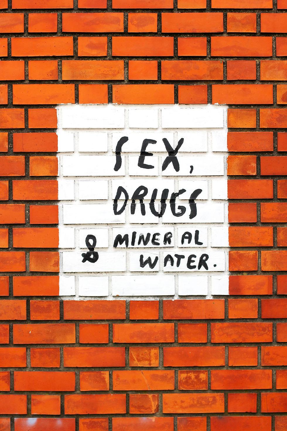 Sex, Drugs & Mineral Water.