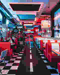Designer Restaurant Floor
