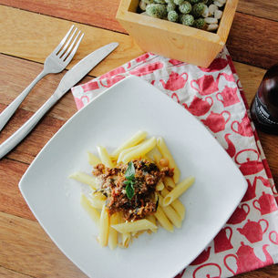 Penne w/ Mushrooms