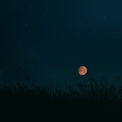 moon at night