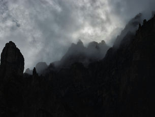Grey skies