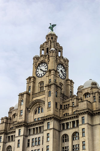 Liver building in Liverpool