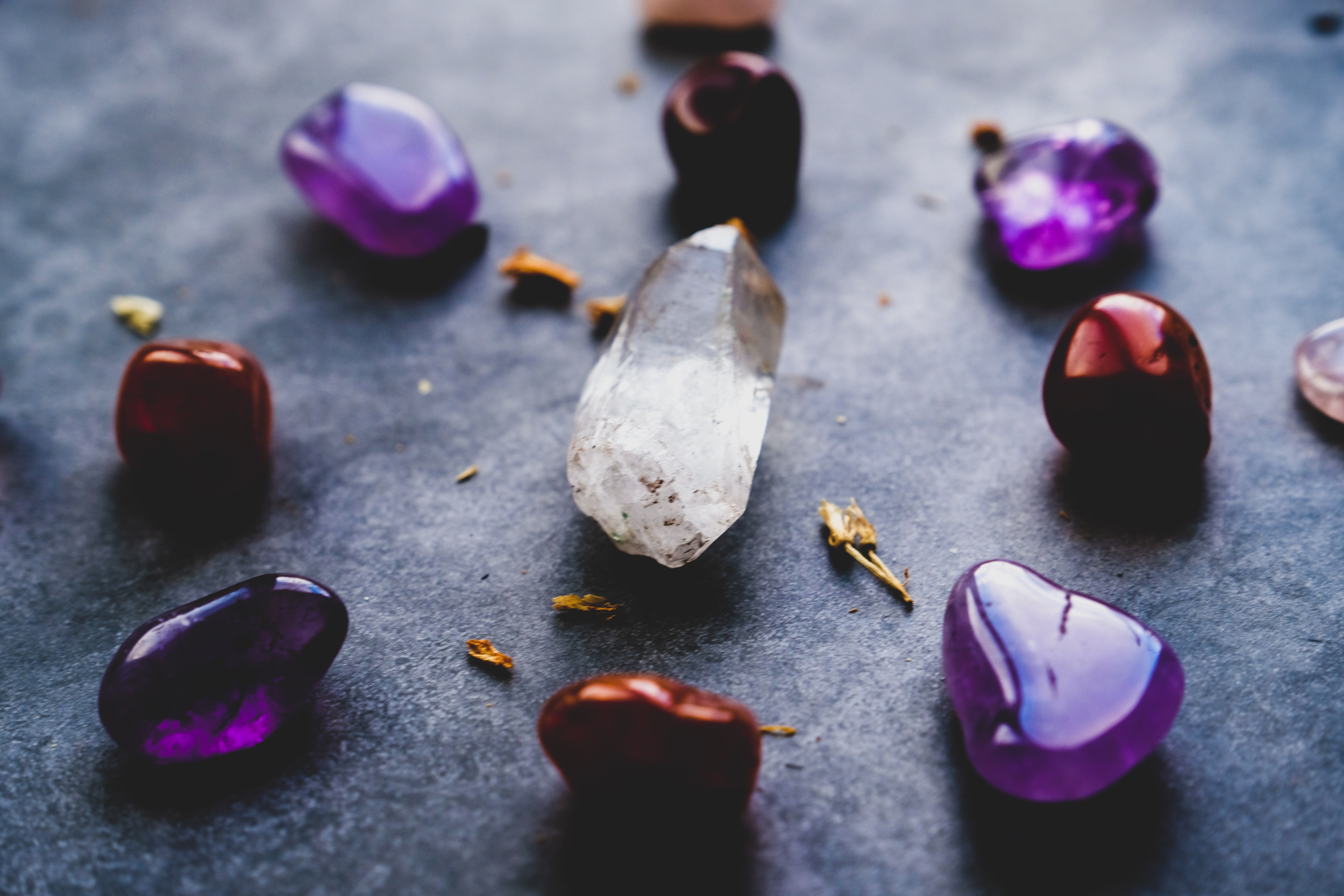 Crystals used in holistic practice
