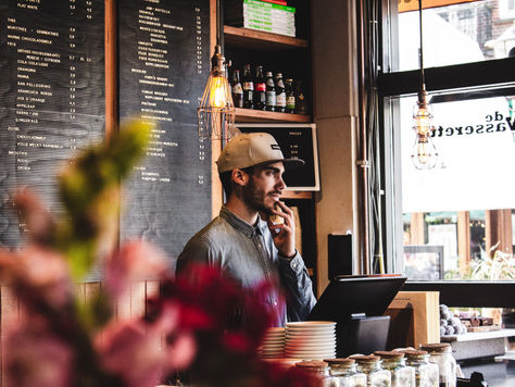 Small cafe owner