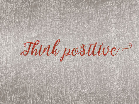 Staying positive during difficult times