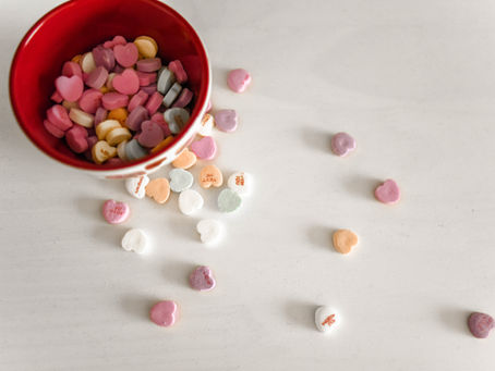 Los cupidos alados y el día de San Valentín.