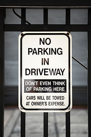 no parking sign