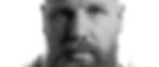 a poised man staring
