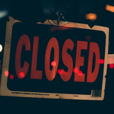 closed sign