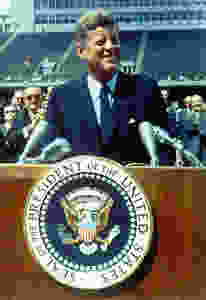 JFK smiling