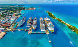 Ocean Cruises in Port
