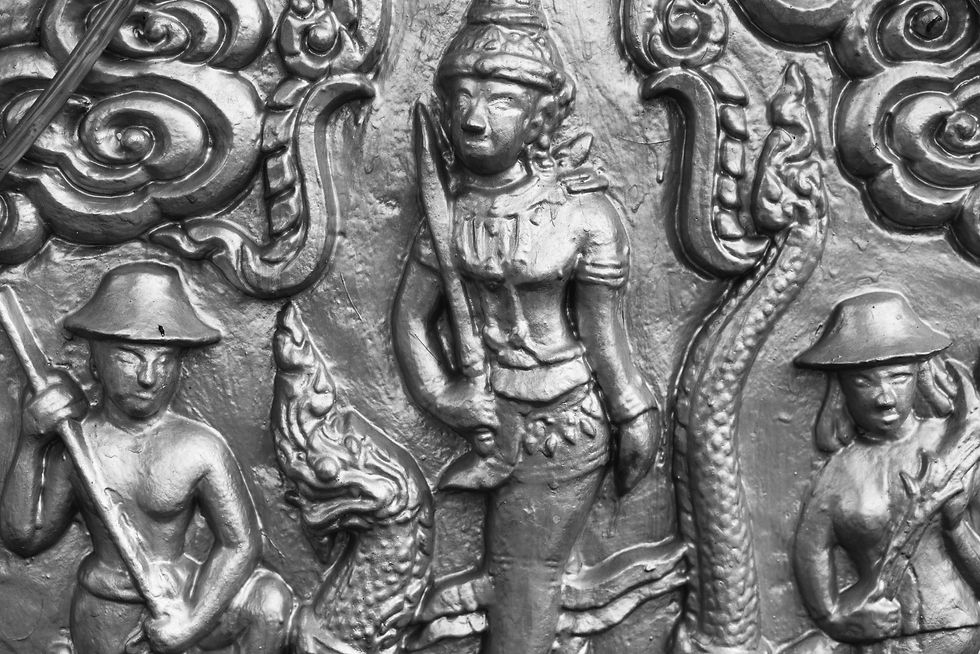 Indonesian wall decor