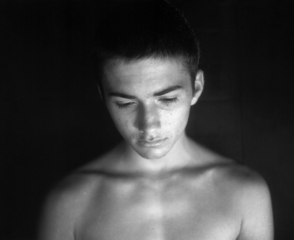 Boy suffering Alone
