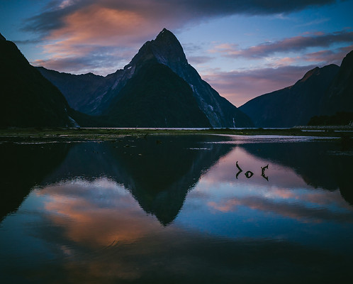 Image of Milford Sound fiord.
