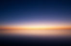 Dawn morning on the horizon