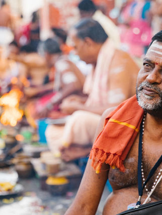 Rust en bezinning in Rameswaram