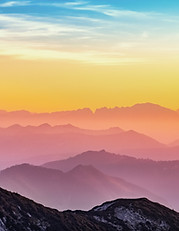 Mountains Sunrise