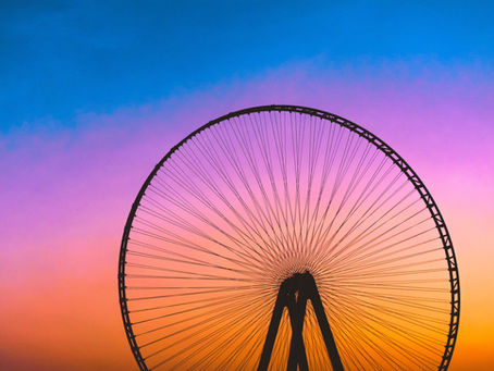 Goal setting. The Wish-Wonder Wheel of Life.