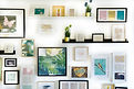 Shipping container interior, drywall and shiplap