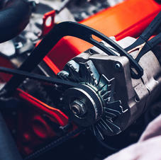 just fit new alternator to engine