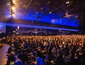 A huge crowd of people