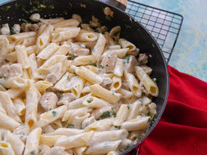 Creamy Cottage Cheese Pasta Sauce Recipe - High Protein