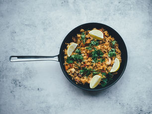 Toasted Fennel Seed & Lentil Skillet