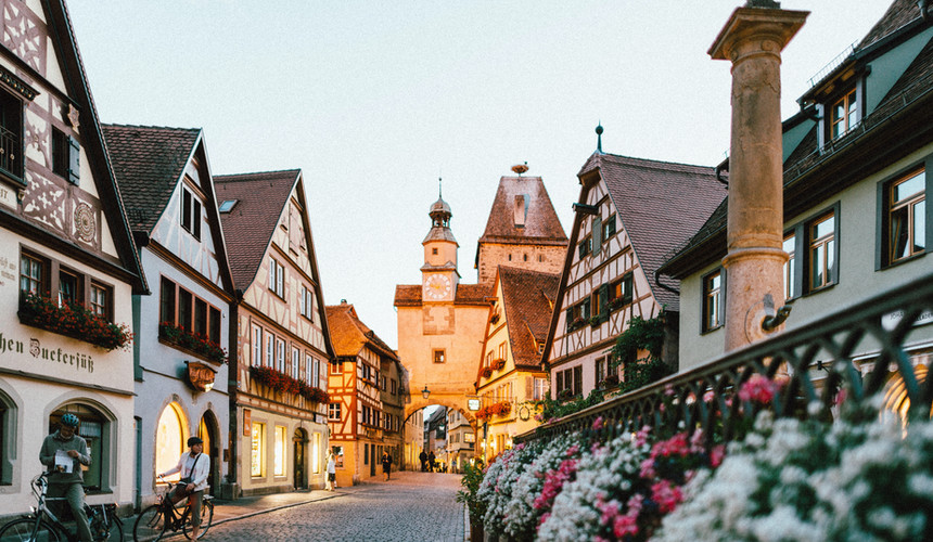 Rothenburg ob der Tauber, Bavaria, Germany
