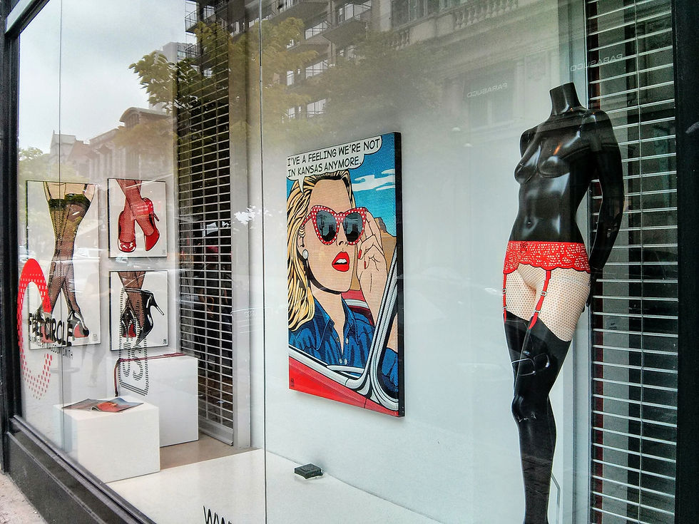 galerie d'art pop art