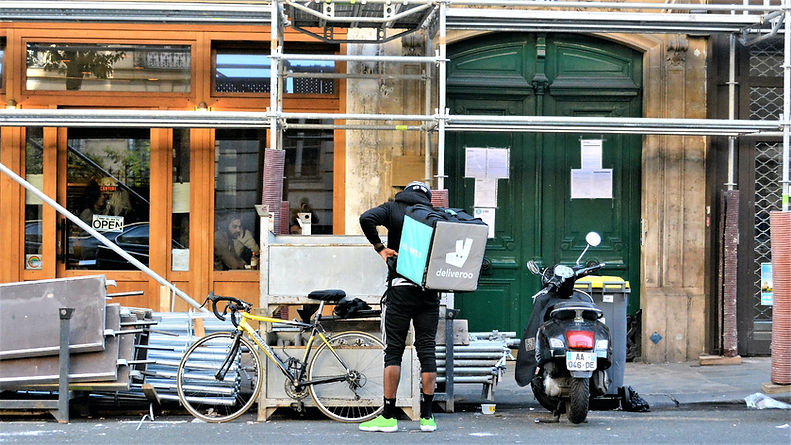 Deliveroo driver