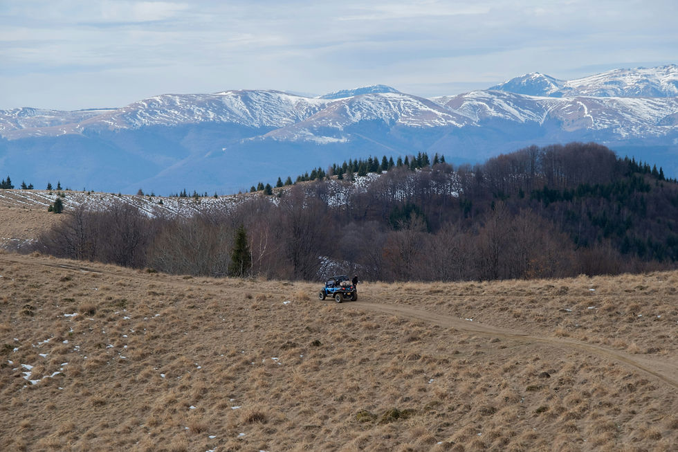 UTV Exploring Off-Road Trails