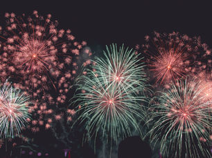 fireworks display