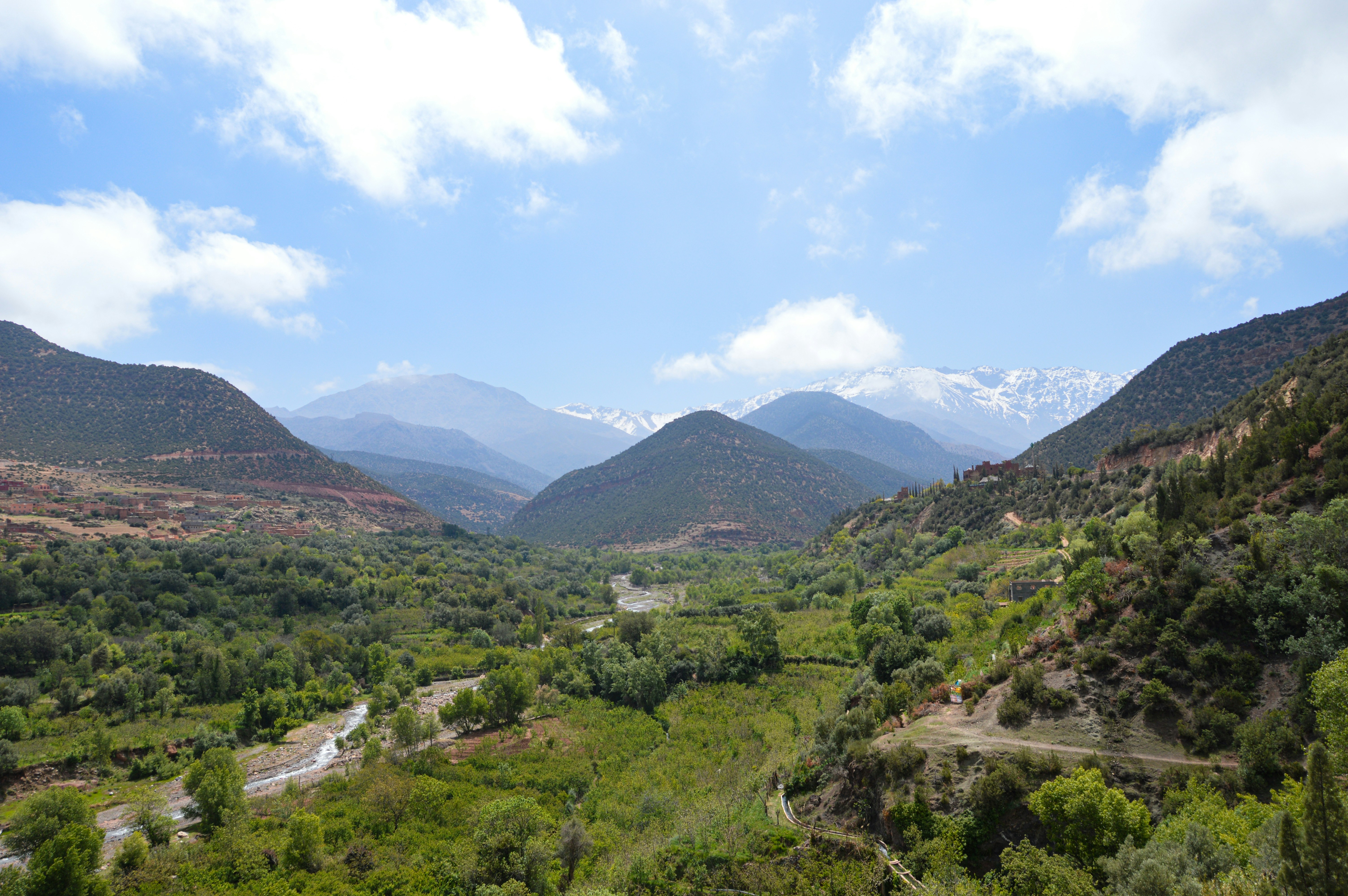 Toubkal National park in Morocco for outdoor activities