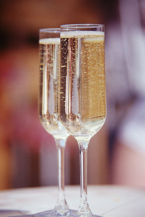 2 champagne drinks