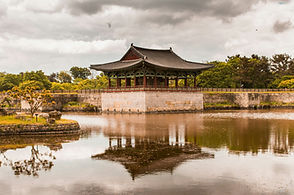 Donggung Palace and Wolji Pond in Gyeongju, South Korea