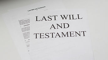 Front page of Will