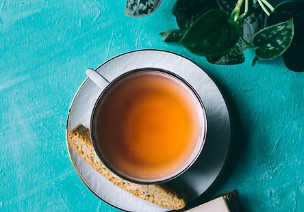 Coriander and ginger tea