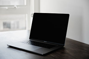 Typing on Laptop