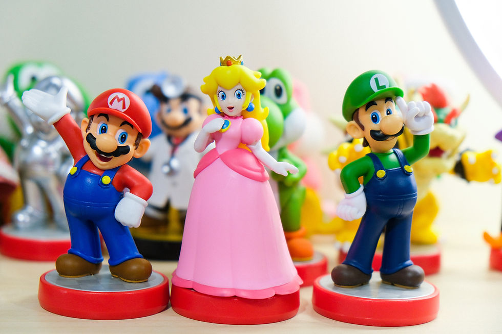 Jeu gonflable Mario bros