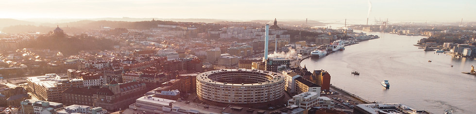 Göteborg flygbild hamn - Erbo BRF förvaltare hela Göteborgsområdet
