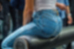 butt sitting down