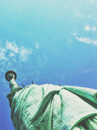 Statue of Liberty Photo (Worms Eye View)